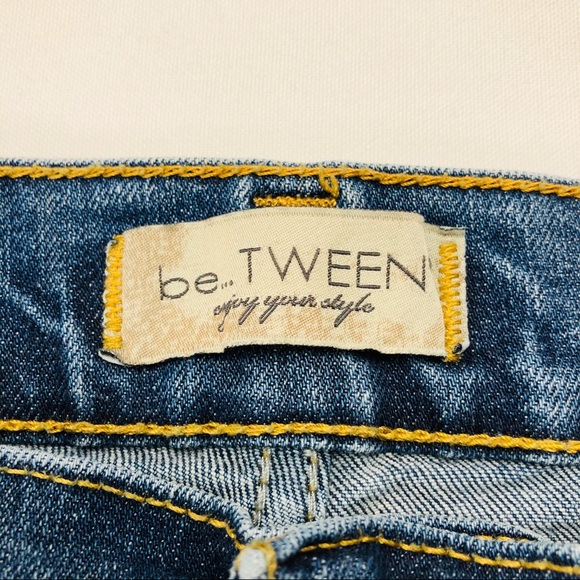 Be TWEEN 10.5” High Rise Button Fly Skinny Jeans - Picture 4 of 8